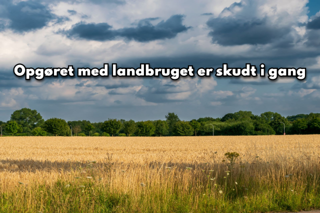 Opgøret med landbruget